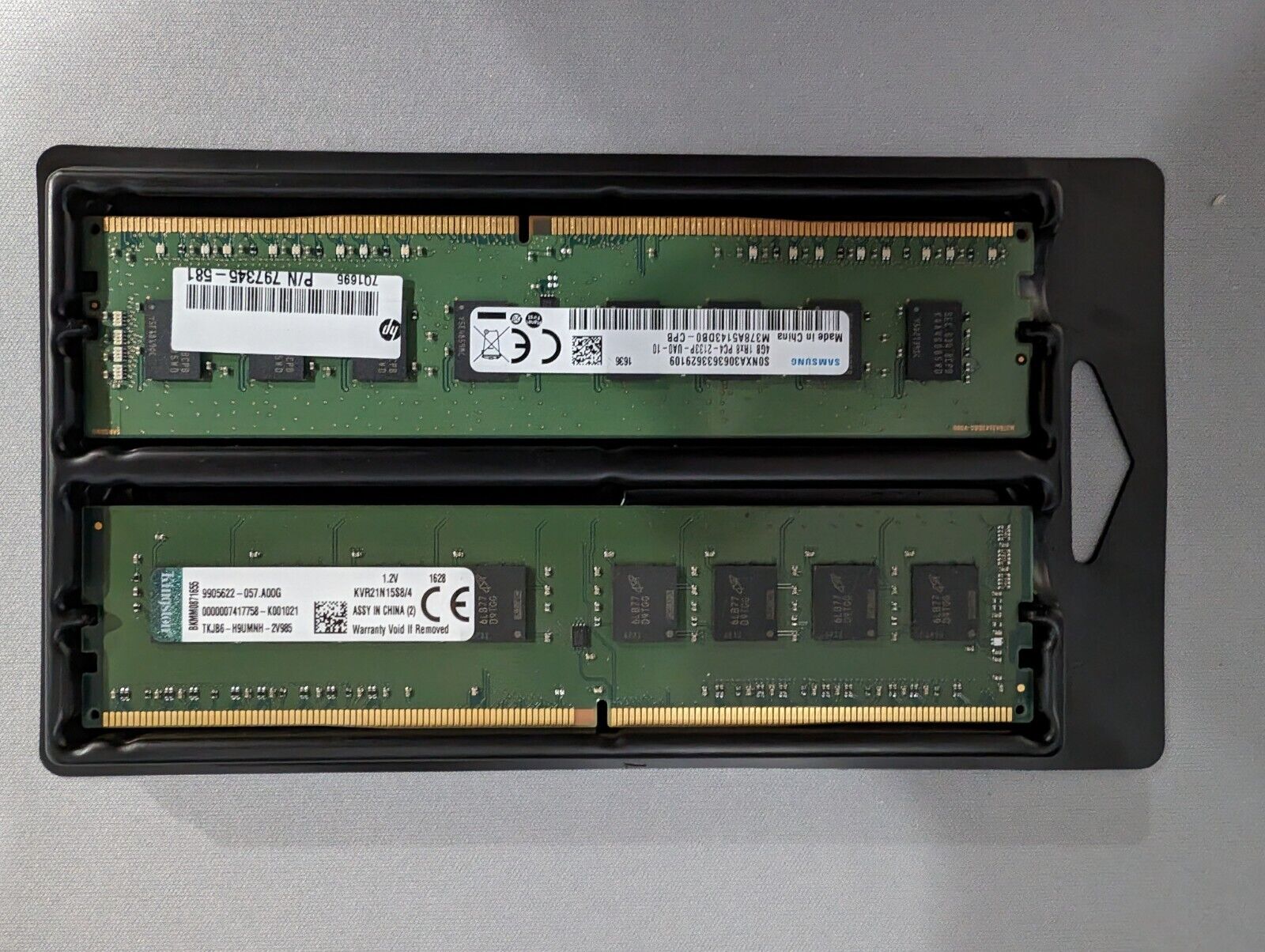 Kingston / Samsung 8GB (2x4GB) DDR4 2133 MHz Desktop RAM