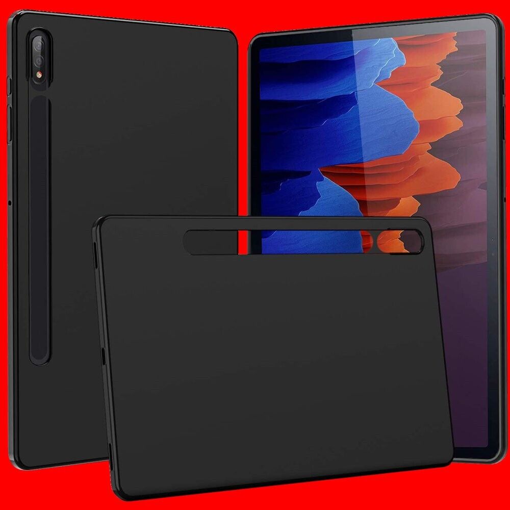 Flexible Black Soft TPU Protective Case for Samsung Galaxy Tab S8 Ultra SM-X900N