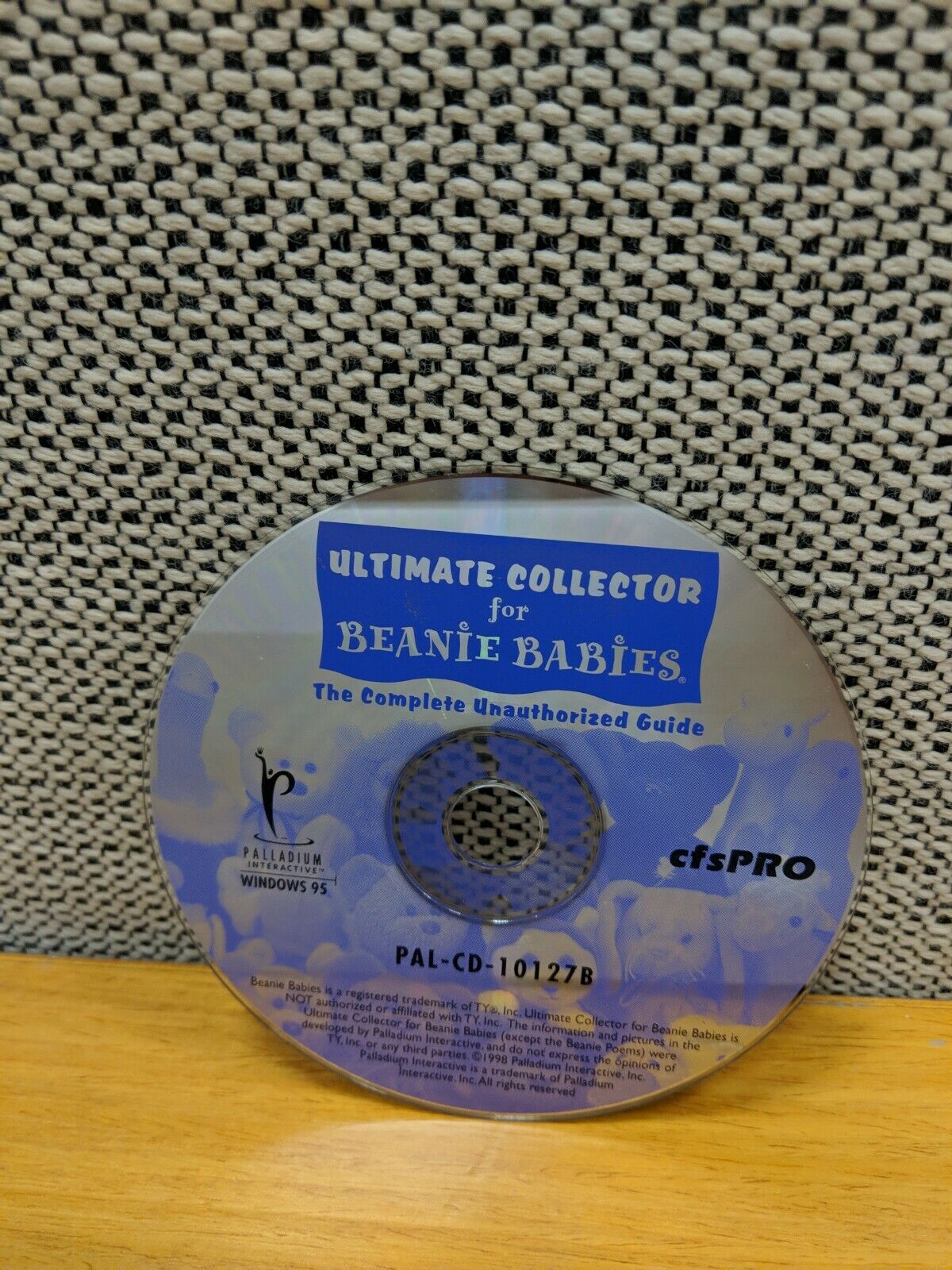 Ultimate Collector for Beanie Babies Unauthorized Guide 1998 Software Disk only
