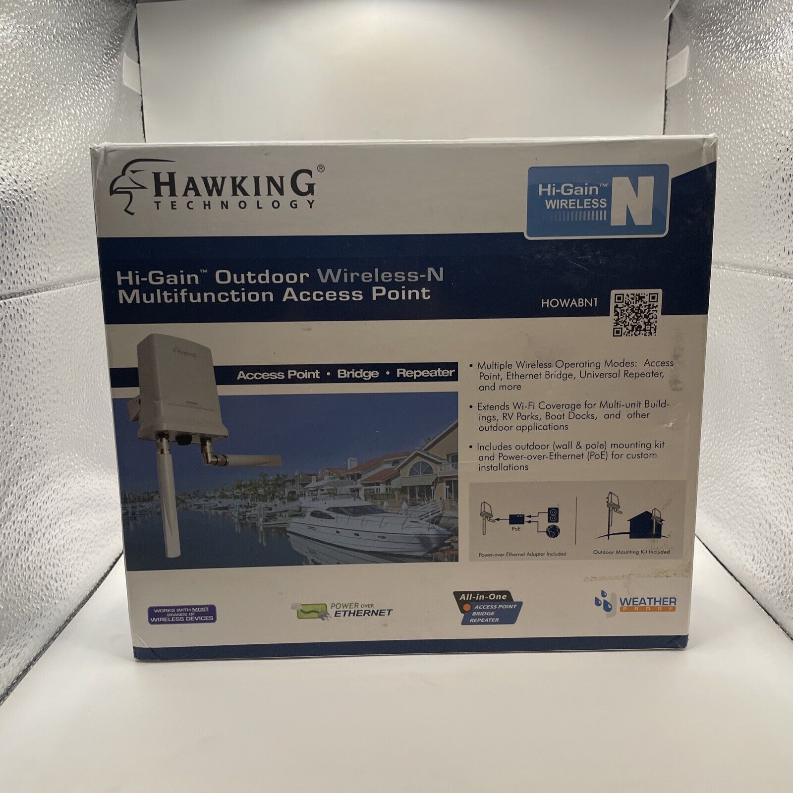 Hawking Hi-Gain HOWABN1 Outdoor Wireless-300N Access point