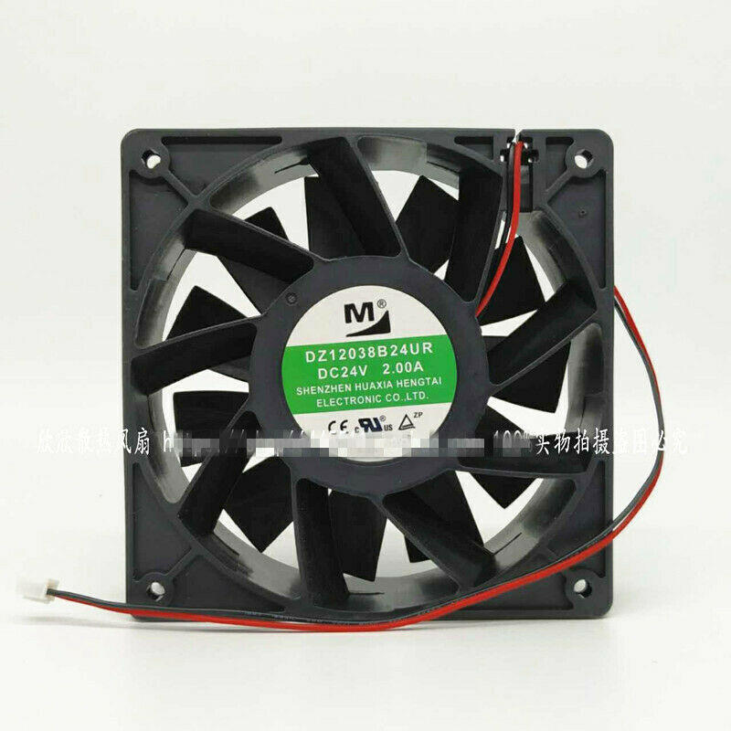 Qty:1pc large air volume inverter cooling fan DZ12038B24UR 24V 2.00A 12CM 12038