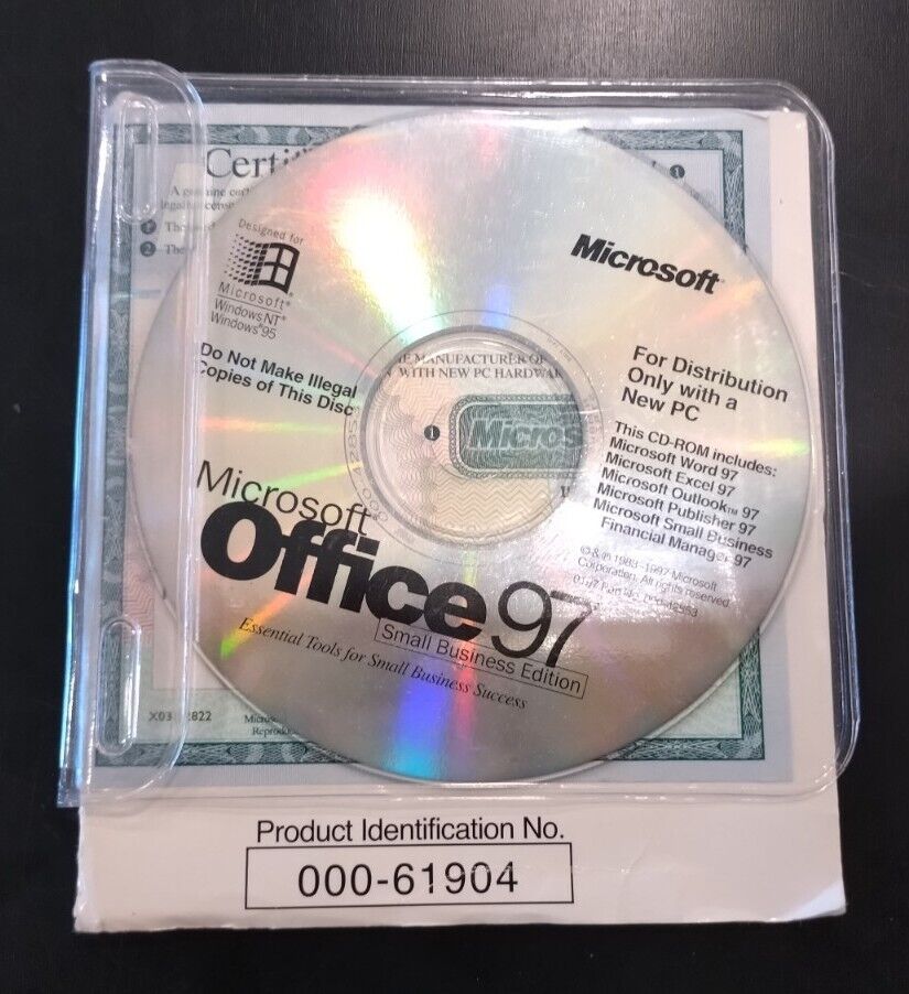 Microsoft Office 97 Small Business Edition