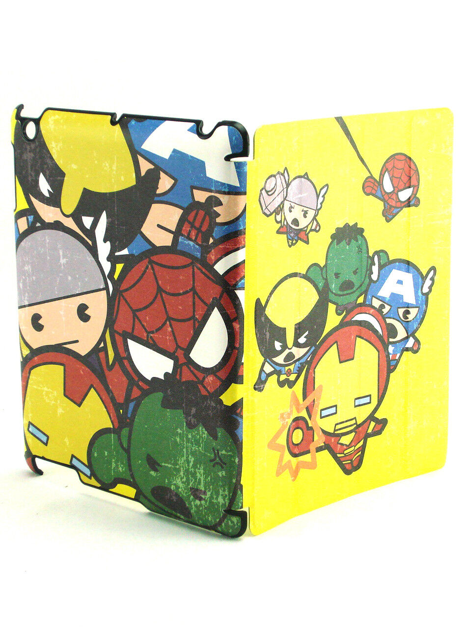 iPad 2 Marvel Kawaii Protective Folio Case Heroes Thor Hulk Avengers PDP New