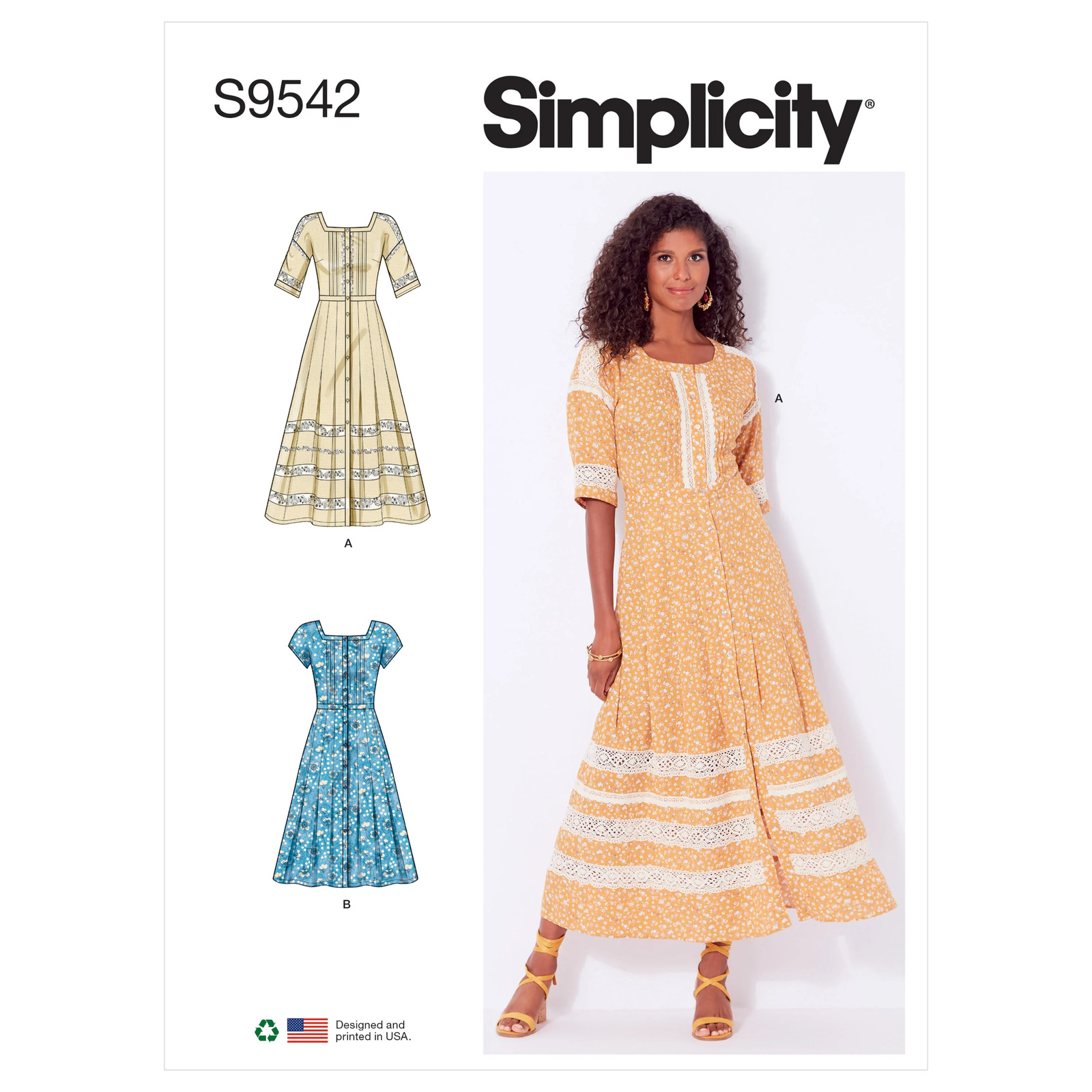 Simplicity Sewing Pattern S9542 MISSES\' DRESSES