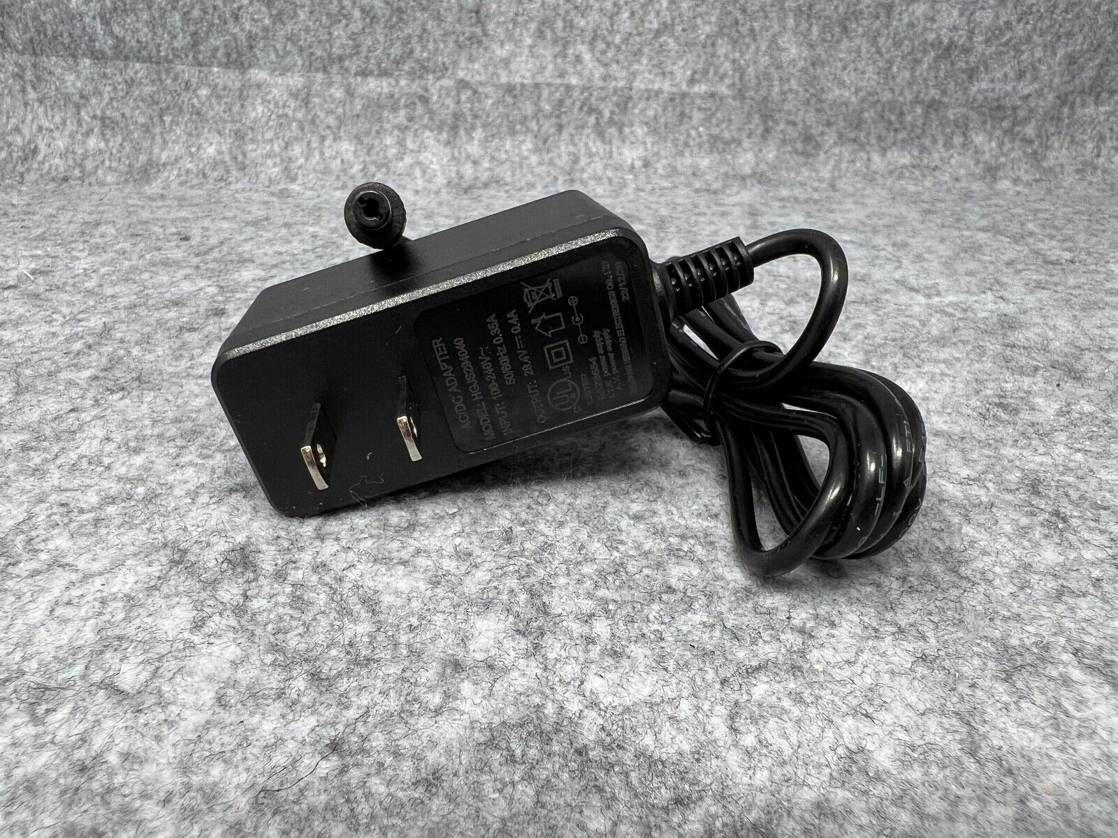 29.4V 0.4A AC ADAPTER CHARGER (HGJS294040) REPLACEMENT FOR GOTRAX HOVERBOARD