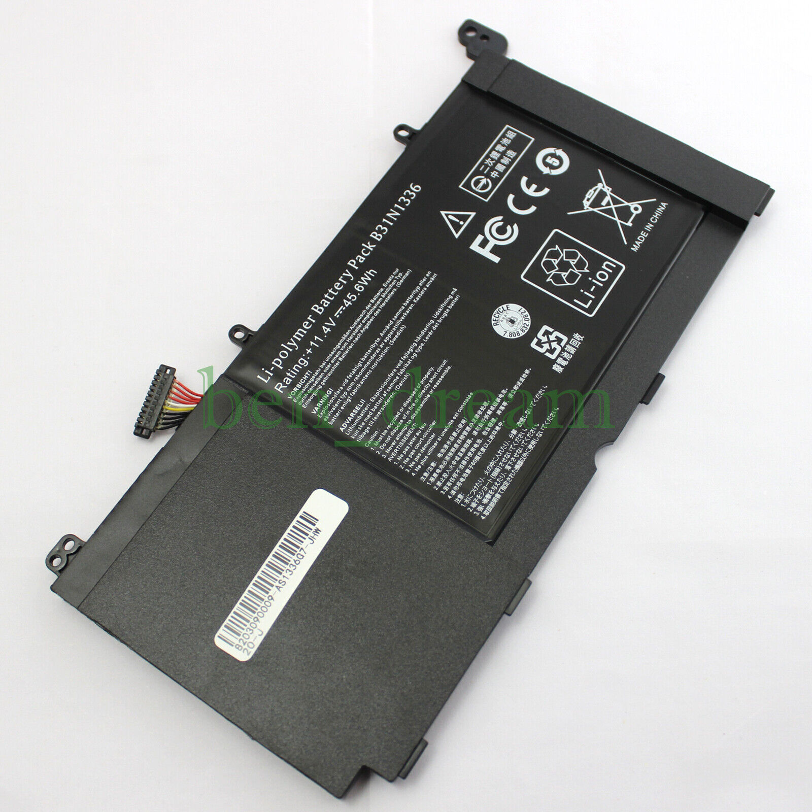 C31-S551 B31N1336 Battery for Asus Vivobook S551 S551L S551LA V551L K551L