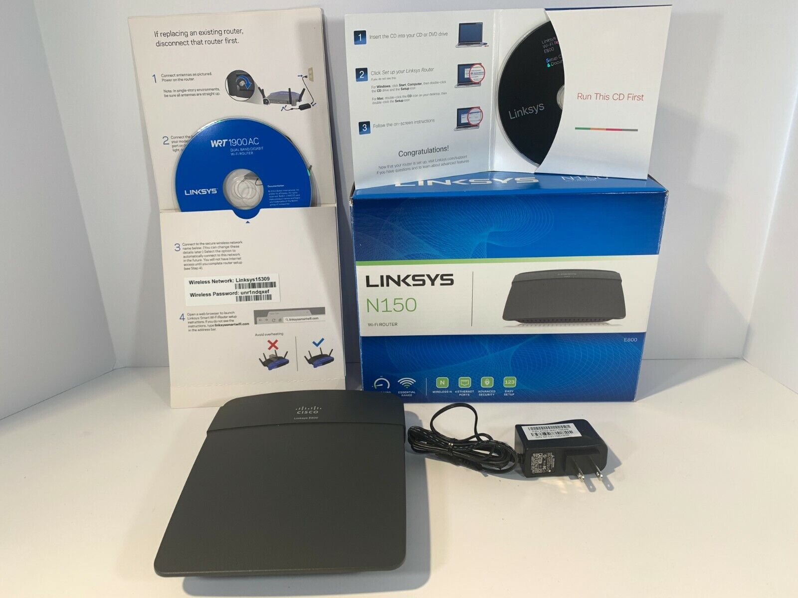 Linksys N150 E800 Wireless Router