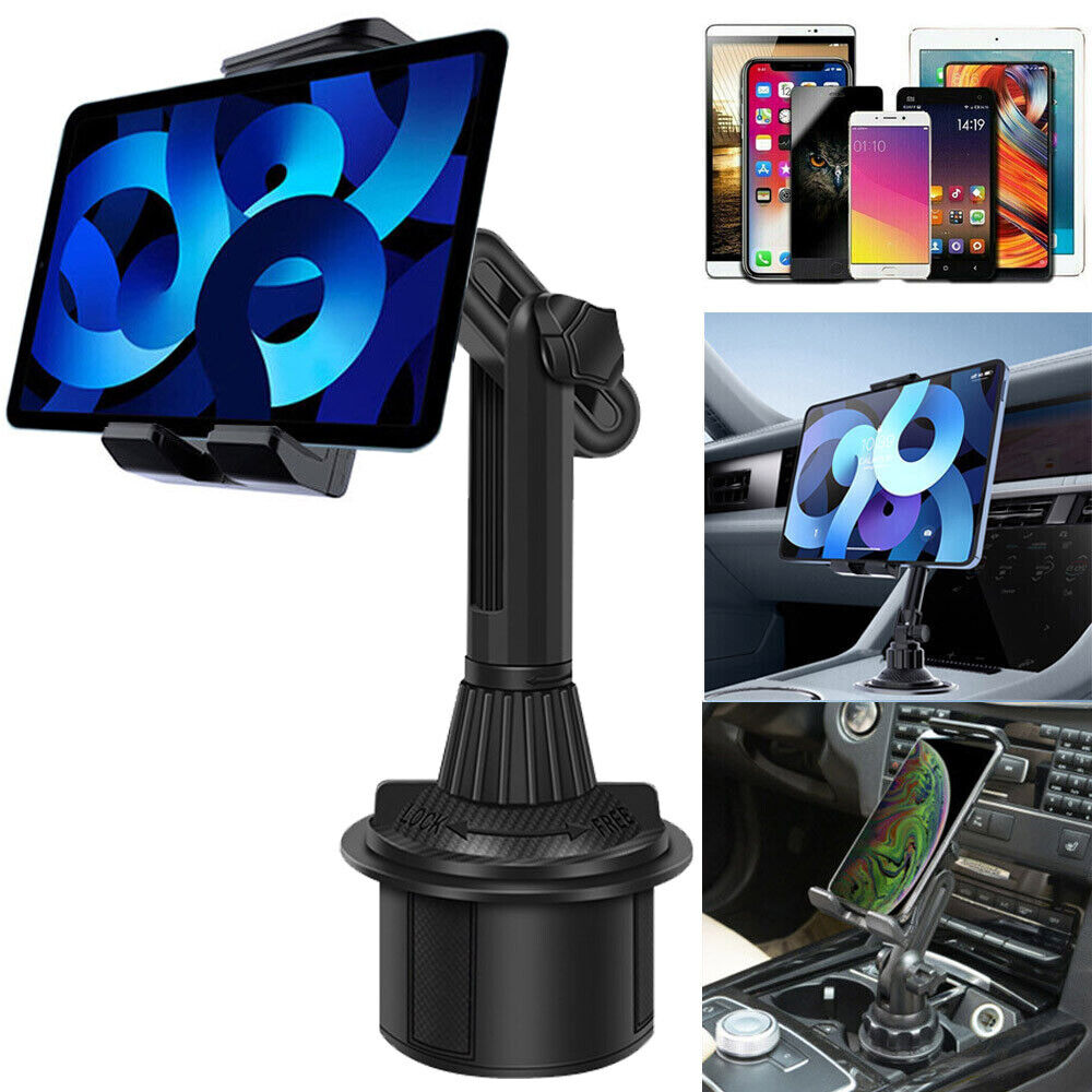 Universal Car Cup Holder Cellphone Mount Stand for iPhone iPad Tablet 4.7\