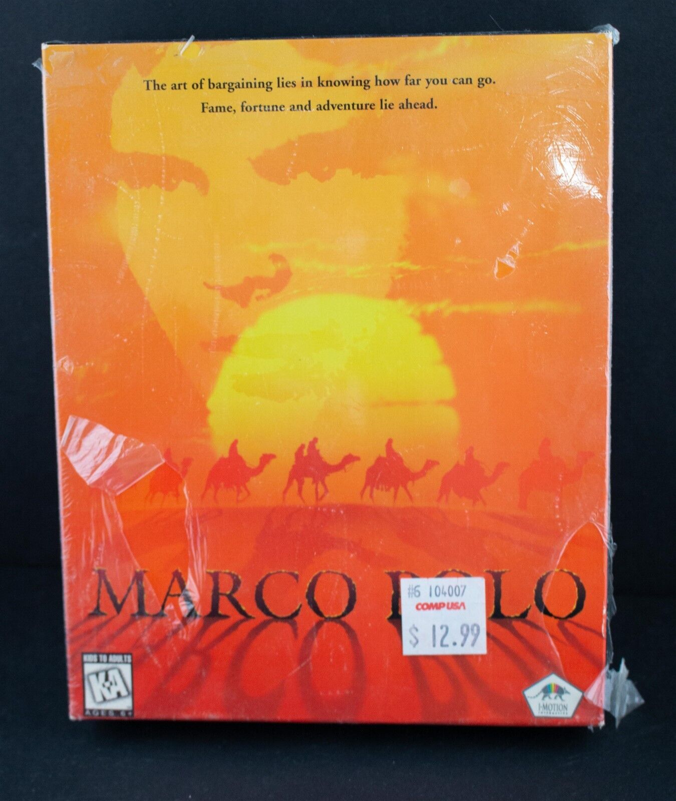 Marco Polo (1995, IBM PC) Vintage PC Big Box Game
