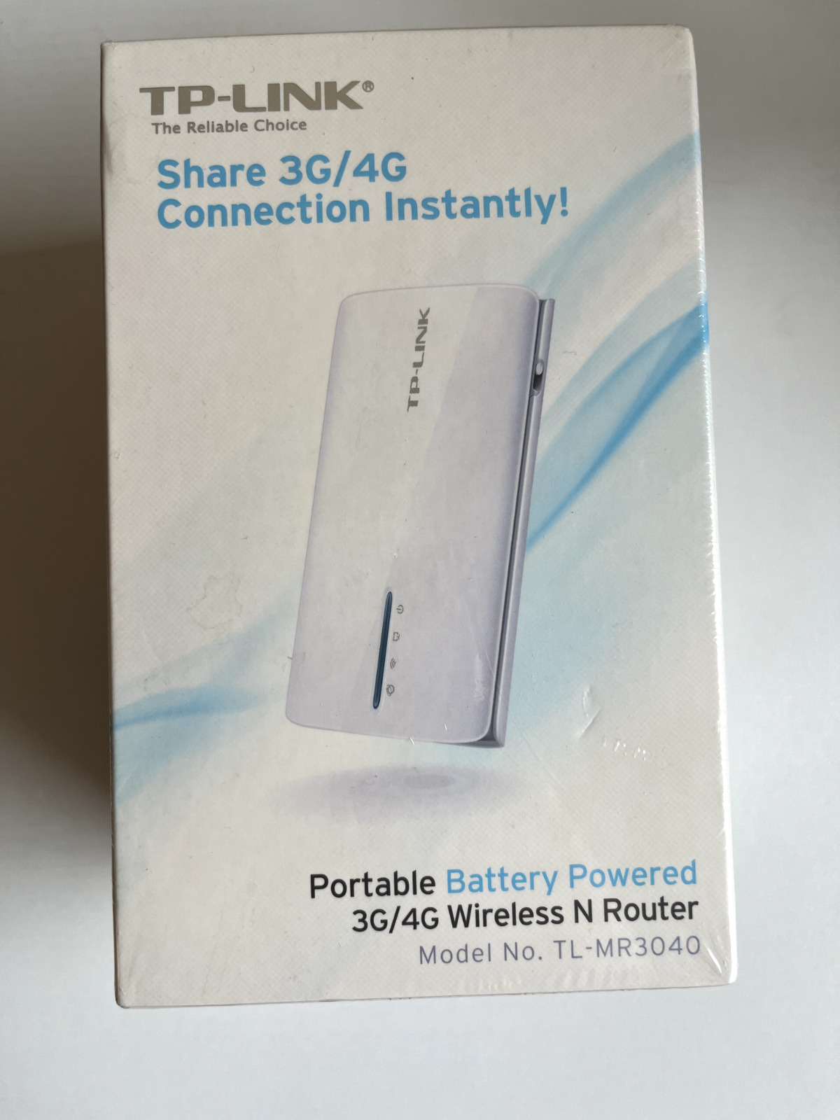 BNIB SEALED TP-LINK Portable Battery Powered 3G/4G Wireless N Router TL-MR3040