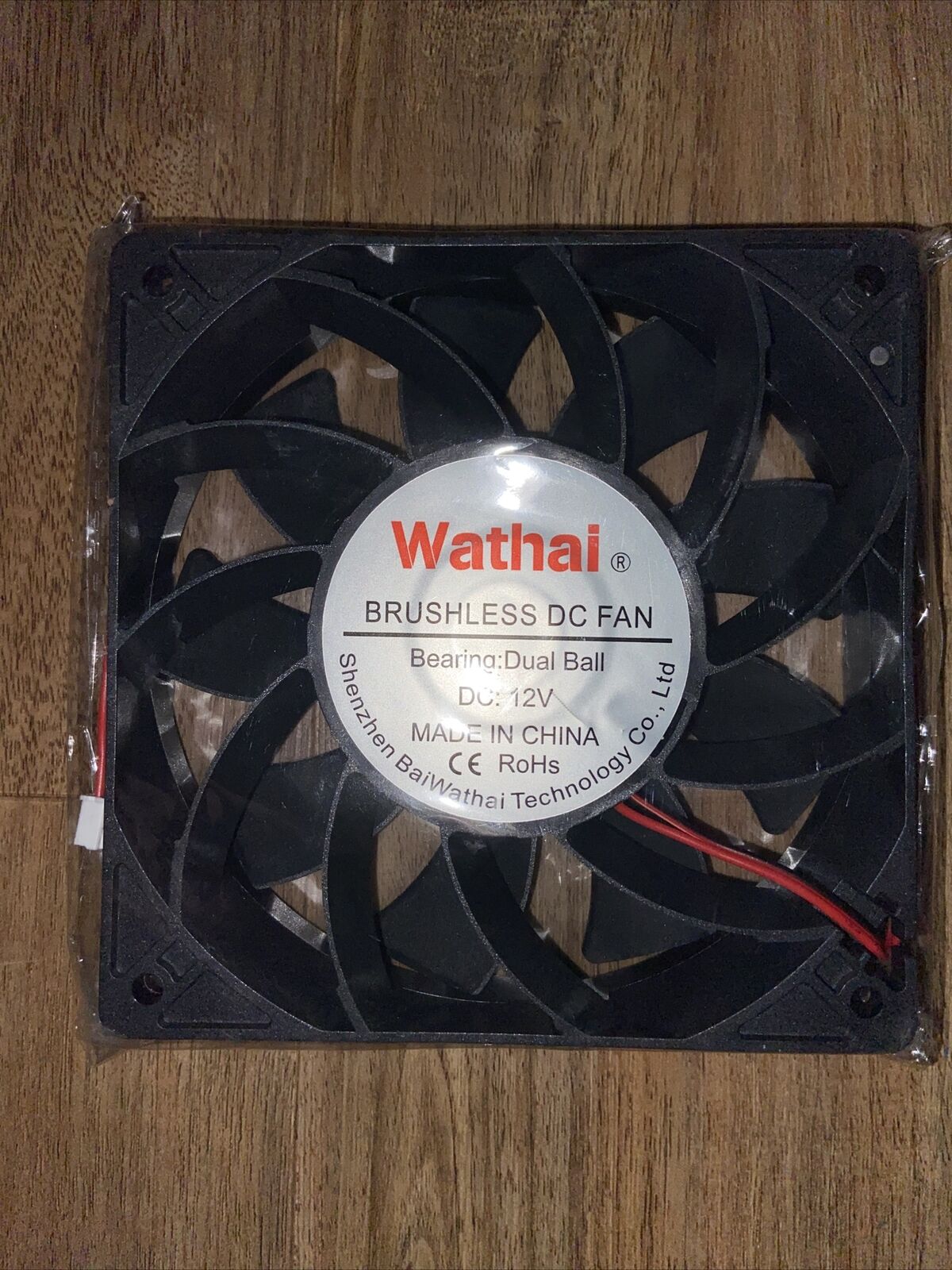 Wathai Brushless DC Fan Bearing Dual Ball DC 12V