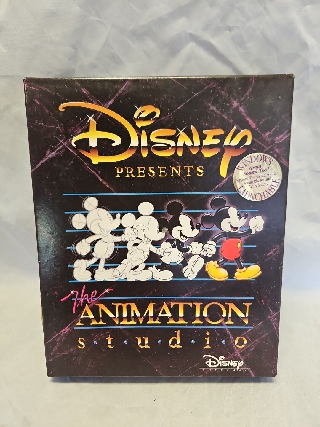 Disney Presents The Animation Studio Amiga IBM Tandy Vintage NEW OPEN BOX