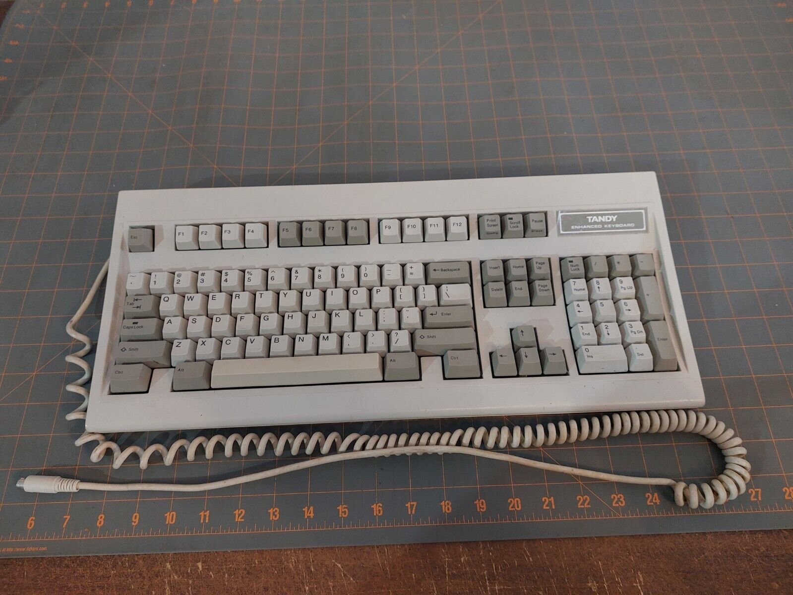 Vintage Tandy Enhanced Keyboard 5 Pin