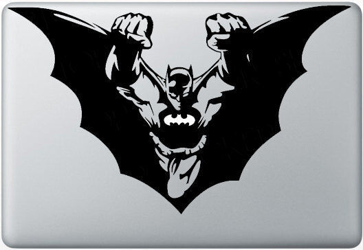 Fly-Bat Vinyl Decal Sticker For MacBook Air Pro Mac 11\