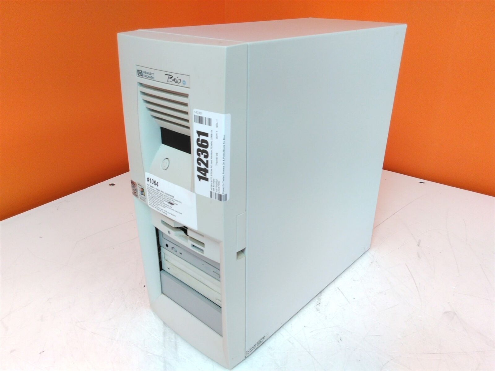 HP Brio 8177 5/233M Tower PC Intel Pentium 233MHz 32MB 4x ISA No HDD AS-IS