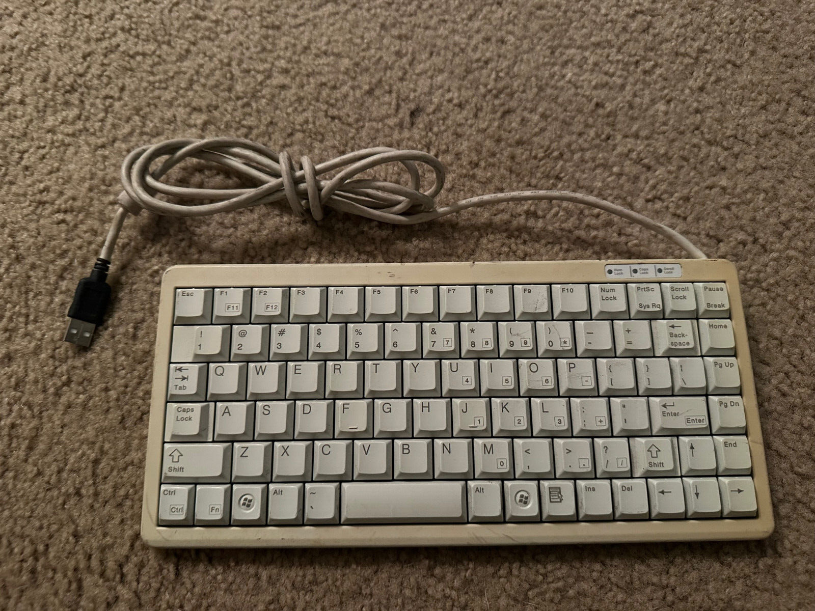 Vintage Cherry D-91275 ML 4100 USB Mini Mechanical Keyboard