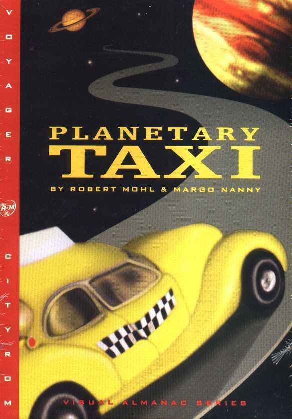 Planetary Taxi - Sealed Collectible CD-Rom Rare OOP Voyager Original - PC or MAC