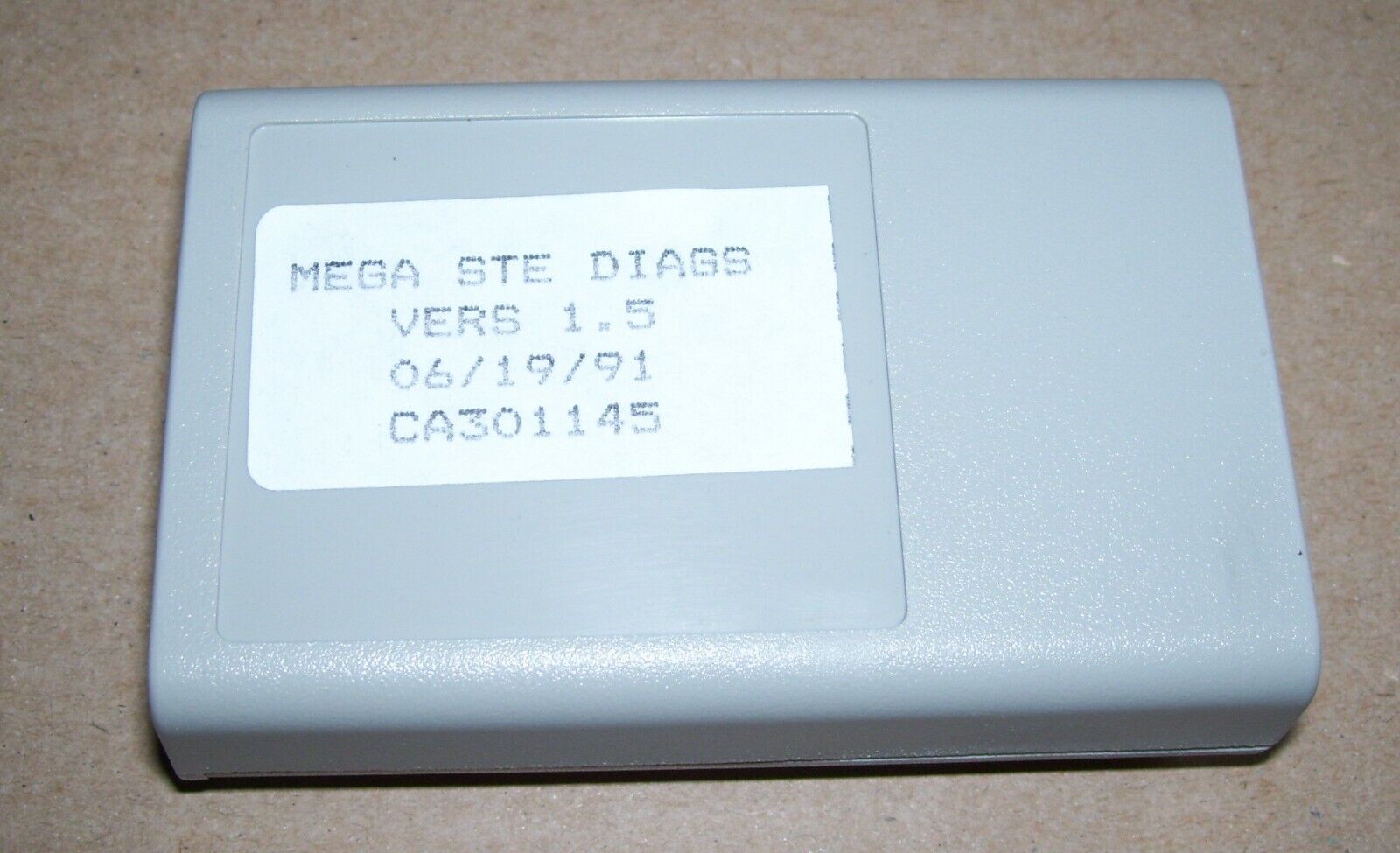 NEW 1991 Atari Mega STE Computer Diagnostic Test Cartridge Ver 1.5 P/N: CA301145