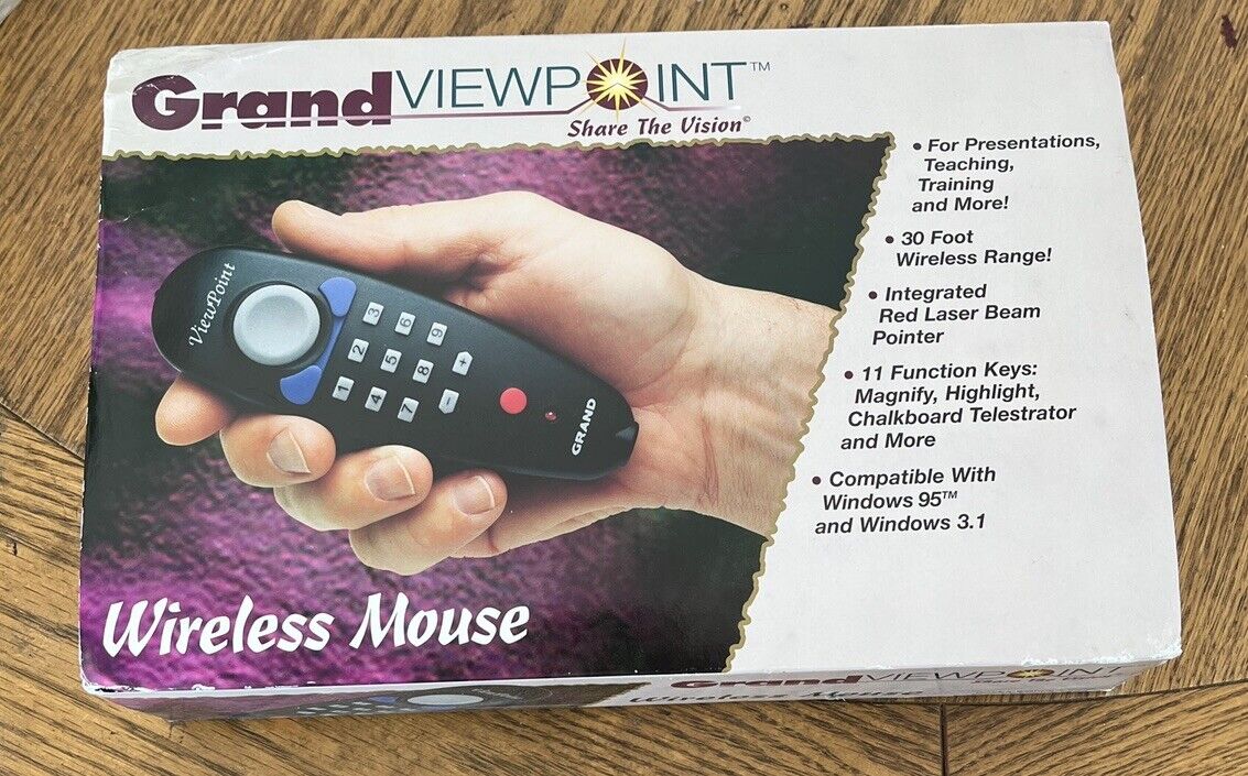 GRAND VIEWPOINT Wireless Presentation WIRELESS MOUSE