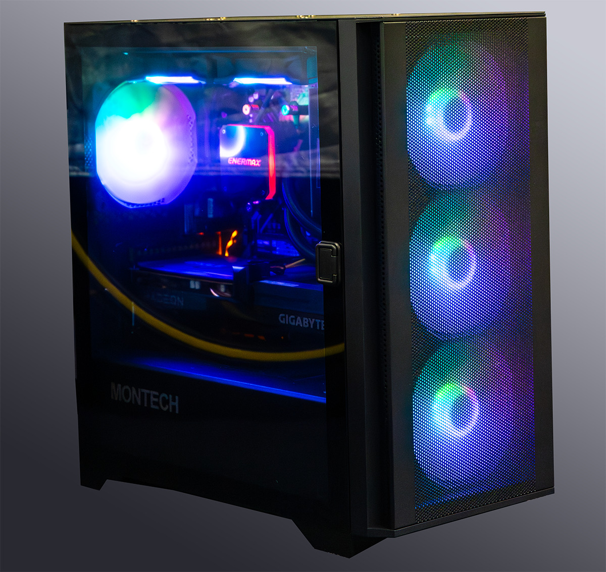 Custom Build B450 Gaming PC - (( Ryzen 5, 16GB RAM, 500GB SSD, RX6600, RGB ))