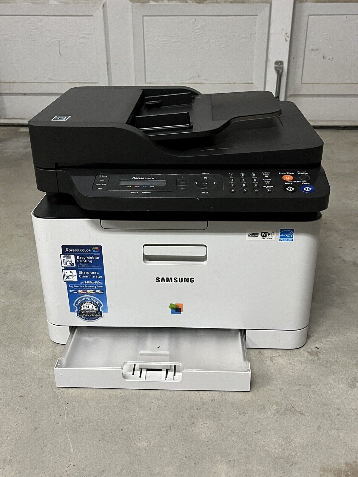 Samsung Xpress SL-C480FW All-in-One Color Laser Printer