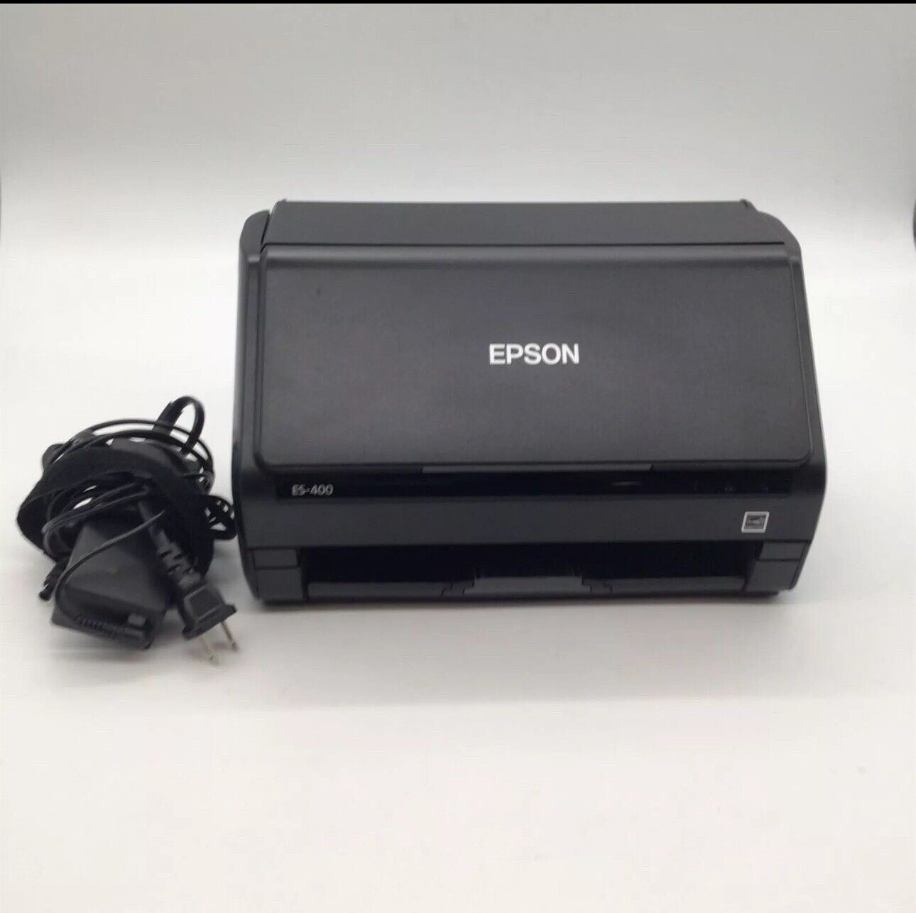 Epson WorkForce ES-400 J381A Color Duplex Document Scanner W Power Supply