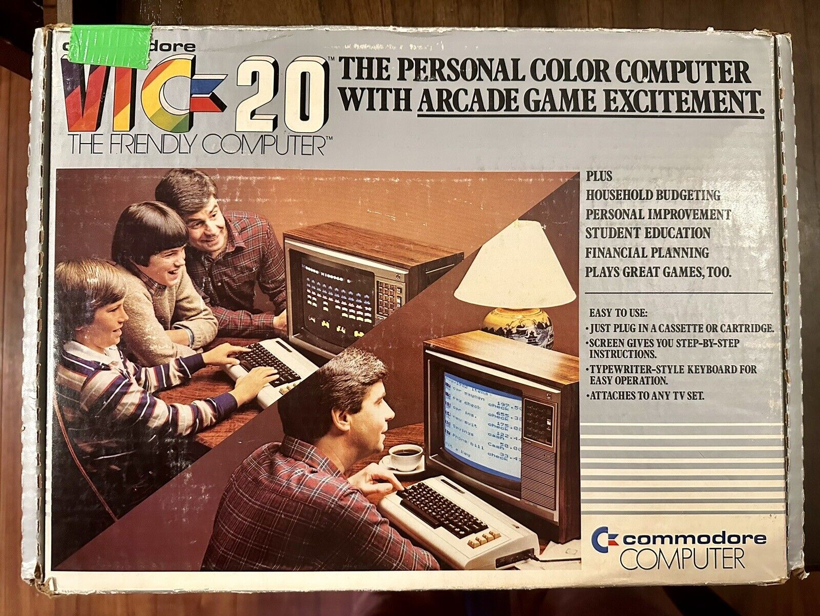 Commodore VIC-20 In Original Box UNTESTED