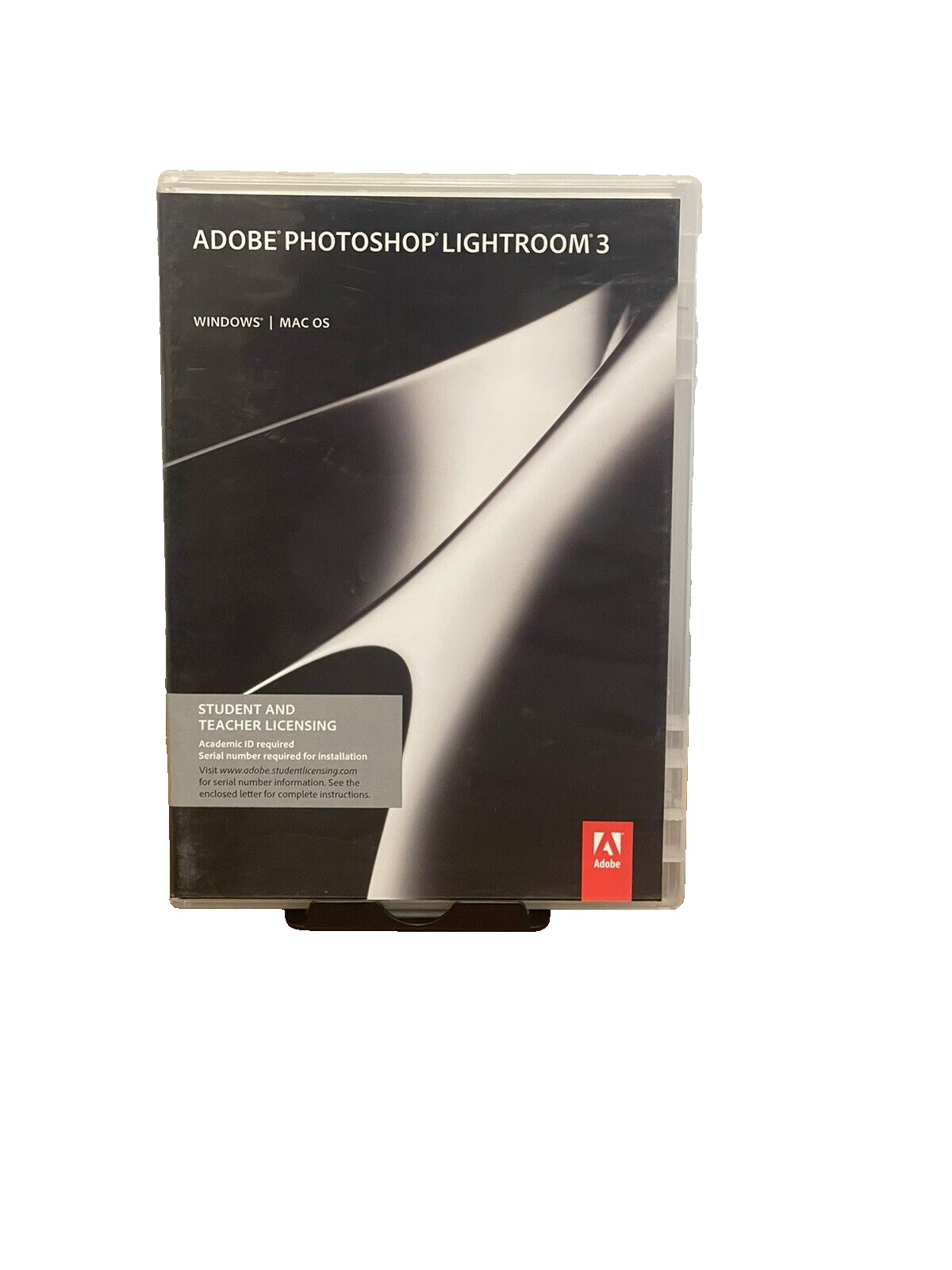 Adobe Photoshop Lightroom 3 Student and Teacher Edition w/ key