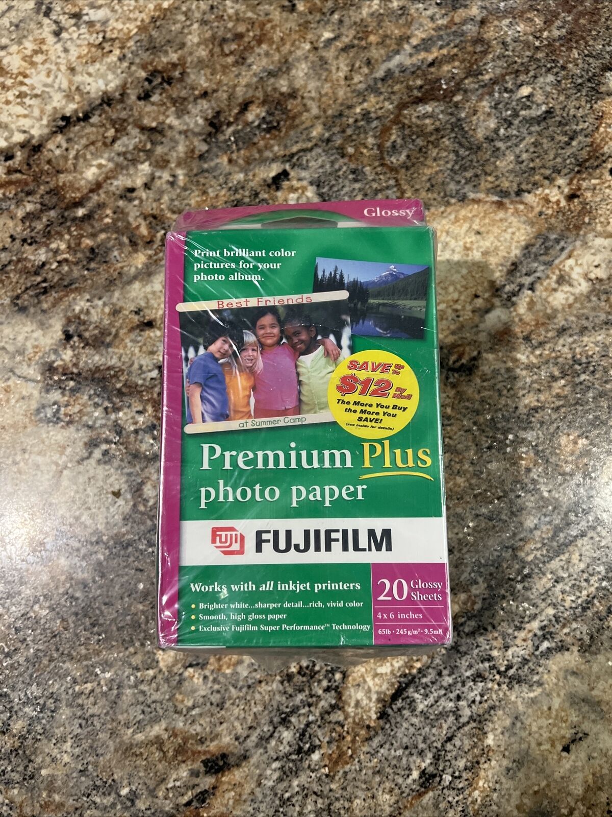 FUJIFILM Premium Plus Glossy Photo Paper (200 Count) NEW AND SEALED