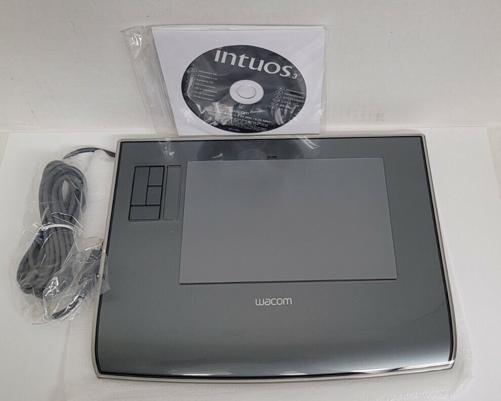 Wacom Intuos3 Professional 4x6 USB Tablet PTZ-431W TABLET ONLY