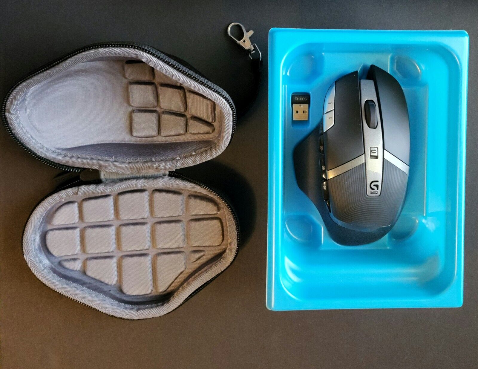 Logitech G602 (910-003820) Wireless Gaming Mouse + Travel Case