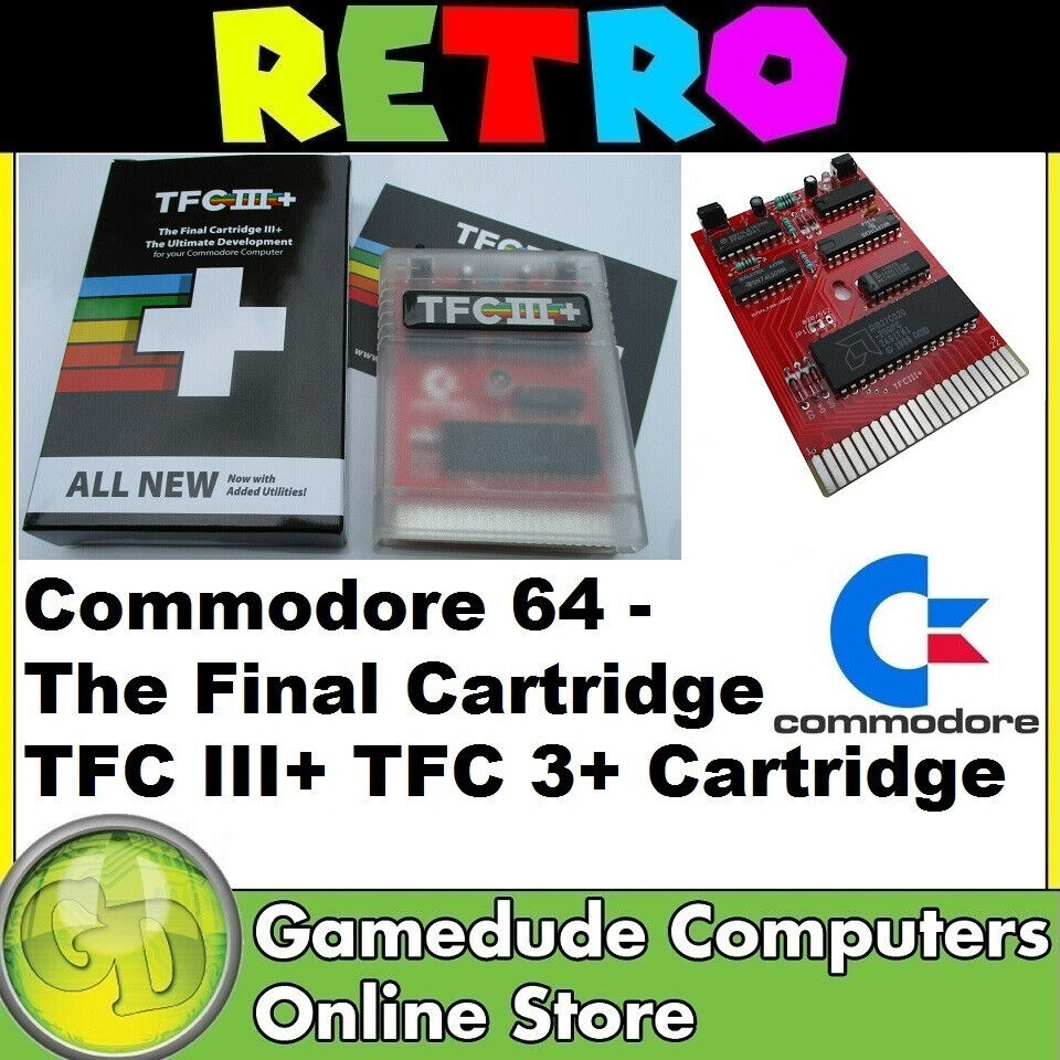 Commodore 64 - The Final Cartridge III+, TFC III+ TFC 3+ Cartridge - [F03]