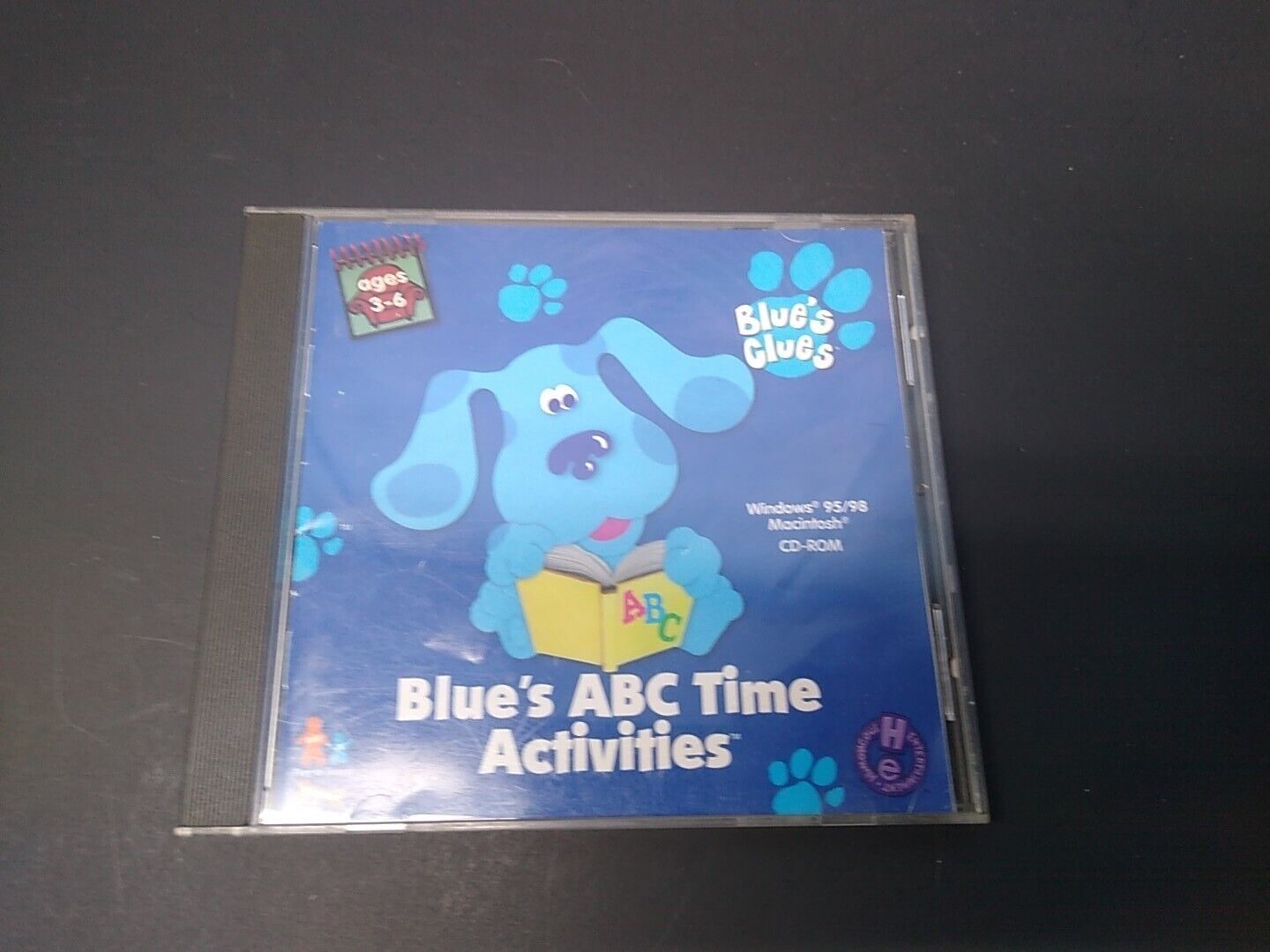 VTG BLUE'S Clues ABC Time Activities Educational PC CD-ROM Win/Mac Ages 3 to 6