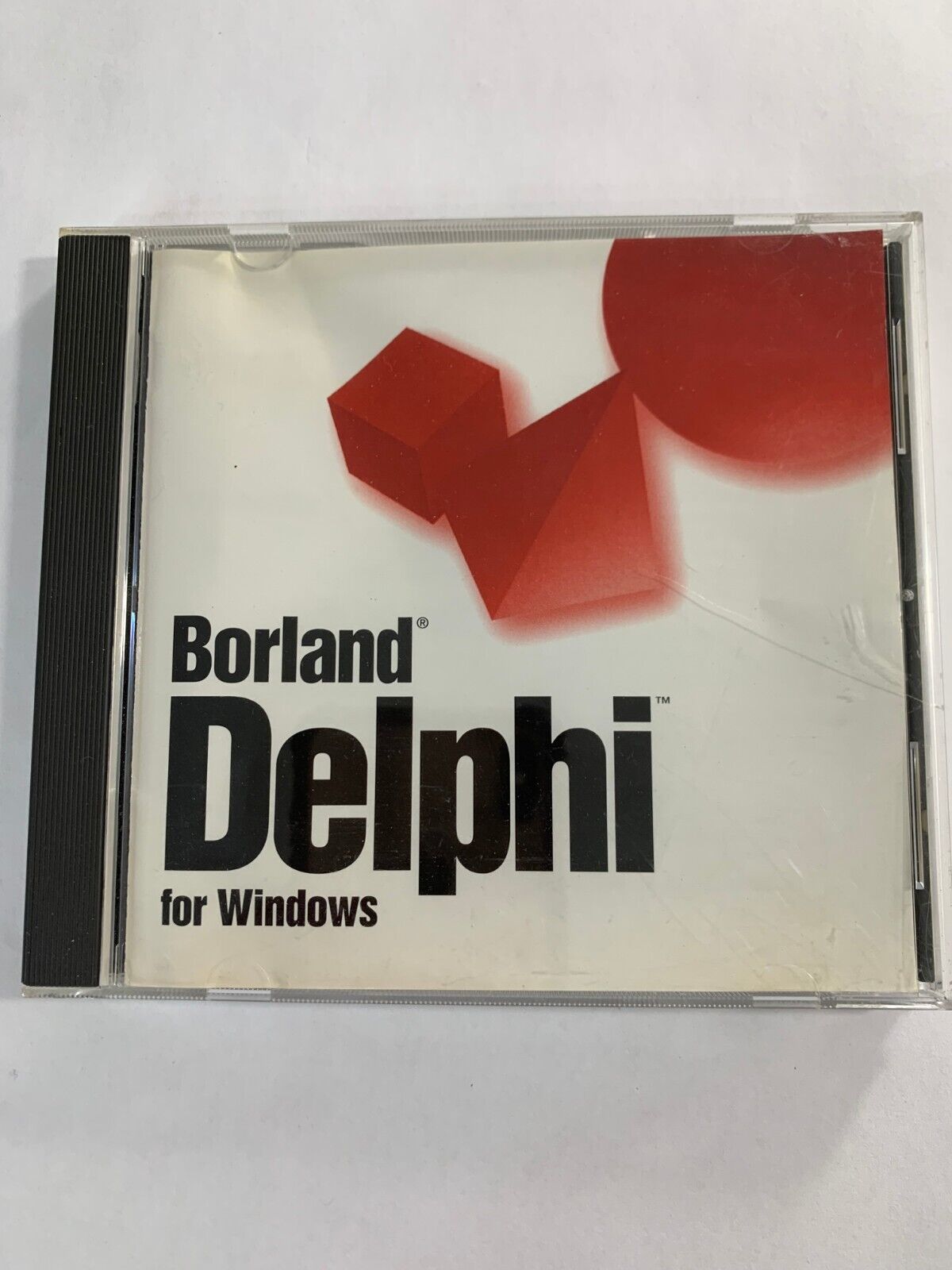 Borland Delphi for Windows CD-ROM Vintage. retro, 1995