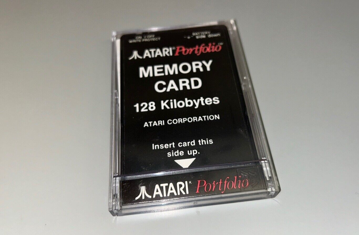 Atari Portfolio Memory Card 128K USED