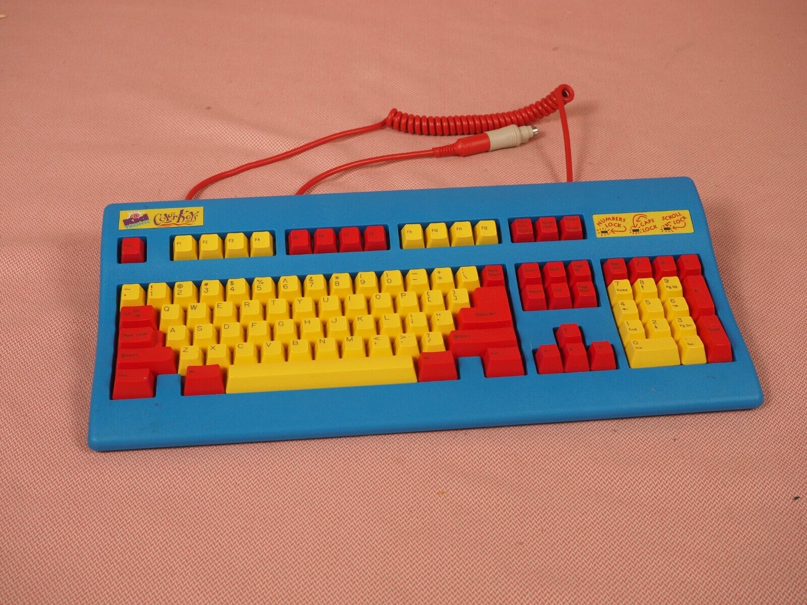 Vintage Key Tronic Kid Tronic Color Keys Keyboard