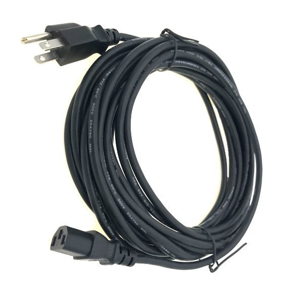 Power Cable Cord for HP 22UH, 24UH, W2207H, LP3065, E241i, E271i MONITOR 25ft