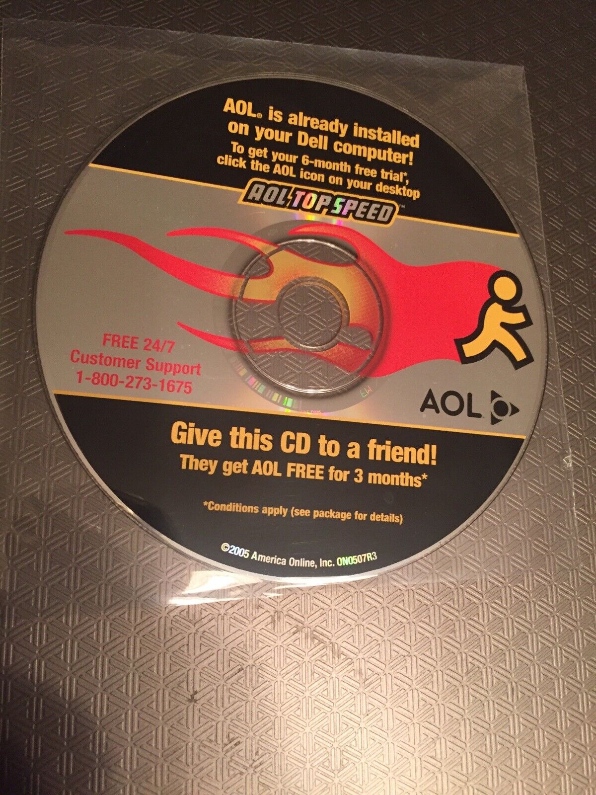 America Online Installation CD, 6-Months Free Trial, Try AOL Today 2000
