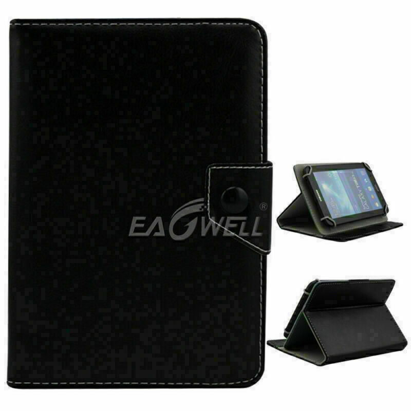 Universal PU Leather Buckle Stand Case Cover For 9.7