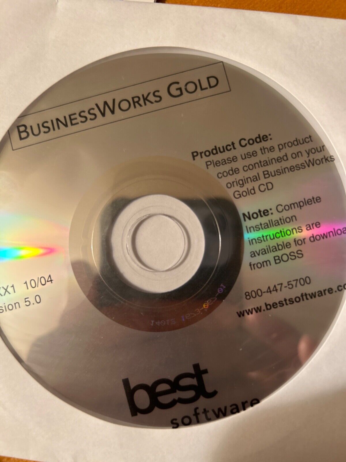 AUTHENTIC BRAND NEW  BusinessWorks Gold Accounting 5.0