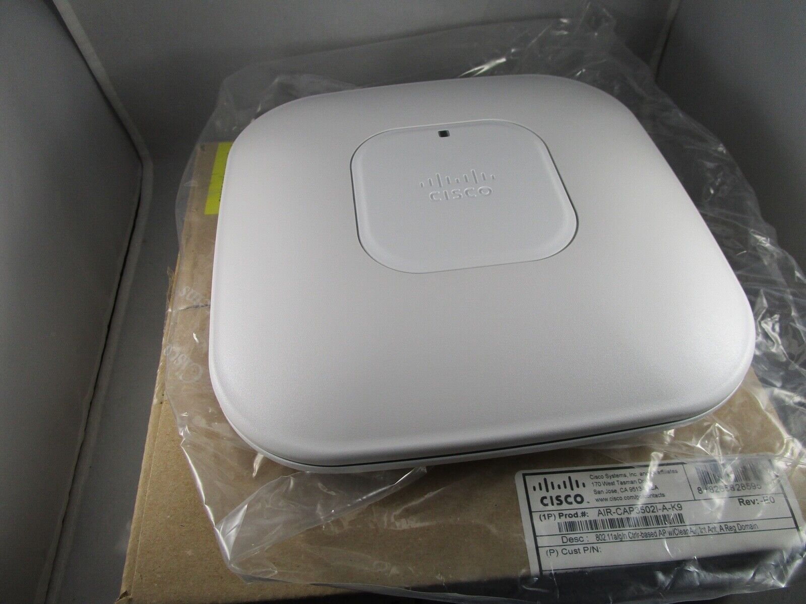 New Cisco AIR-CAP3502I-A-K9 Aironet 3502I Wireless 802.11ac Access Point  AP