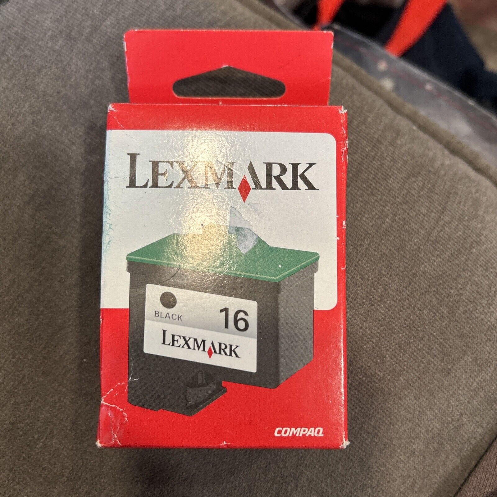 LEXMARK 16 BLACK INK PRINT CARTRIDGE 10N0016 * BRAND NEW & SEALED * GENUINE OEM