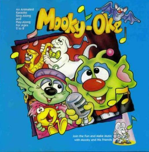 Mooky-Oke PC MAC CD super-silly songbook sing a long game My Favorite Monster