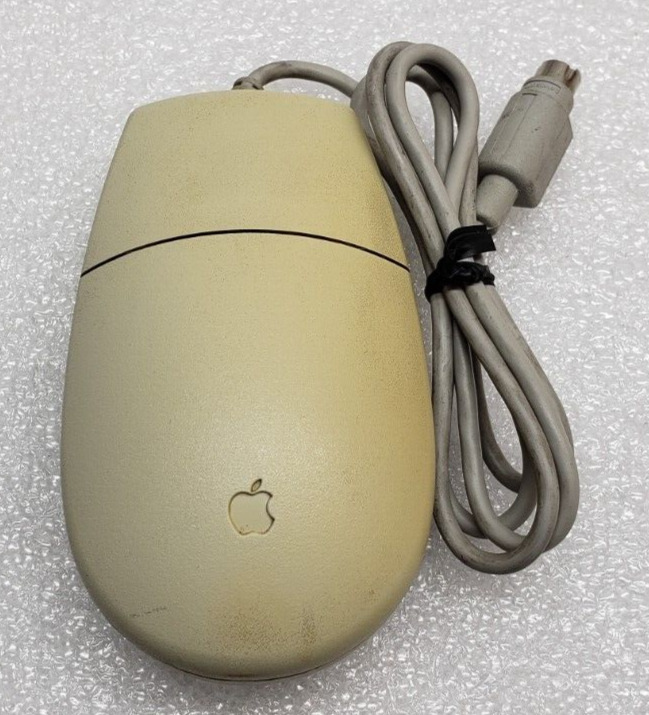 Vintage Apple M2706 Mouse Desktop Bus Mouse II Mac Macintosh #99