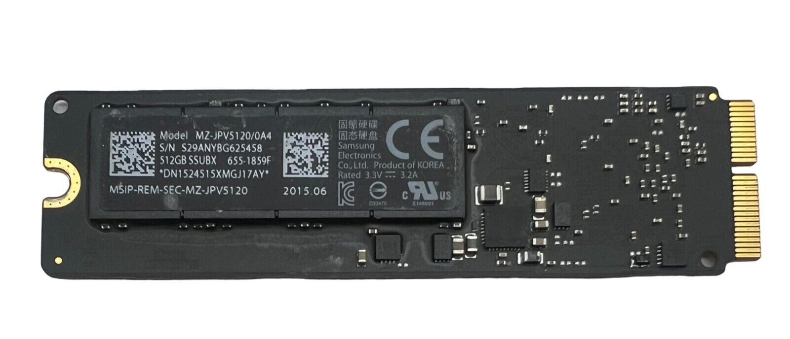 Samsung 512GB M.2 SSD Solid State Drive MZ-JPV5120/0A4