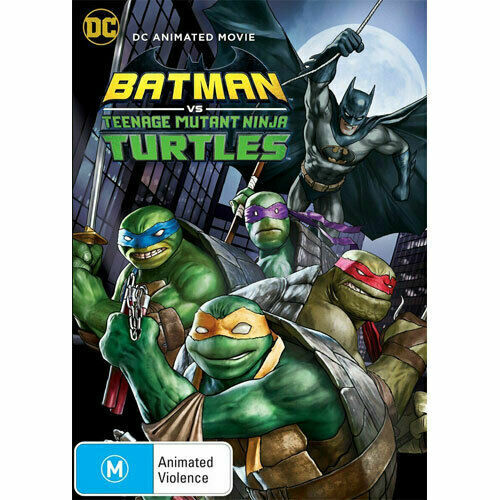 Batman vs Teenage Mutant Ninja Turtles (DC Animated Movie) DVD Region 4 - NEW+SE
