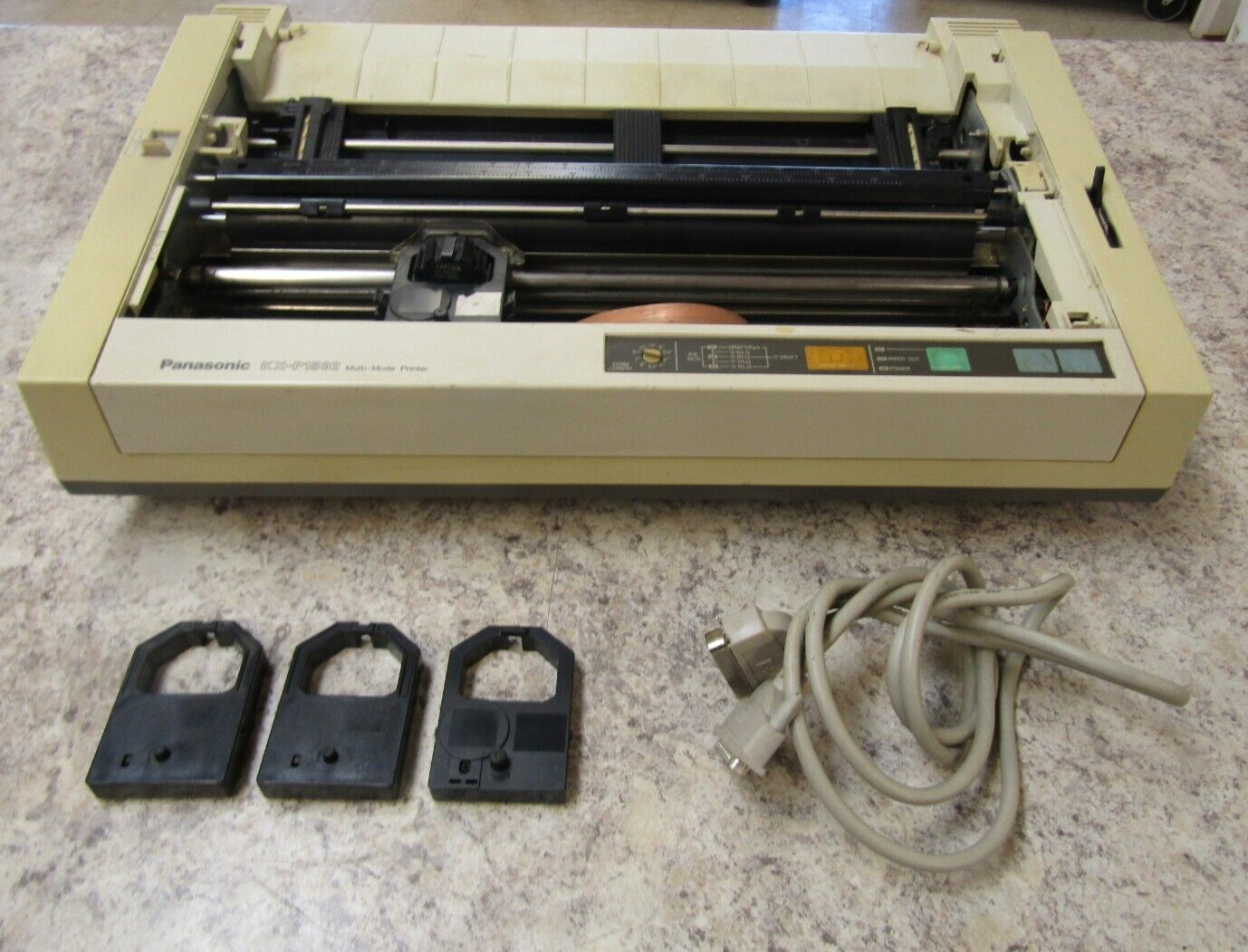 Panasonic KX-P1592 ~  Vintage- Wide Format Dot Matrix Printer - Tested Working