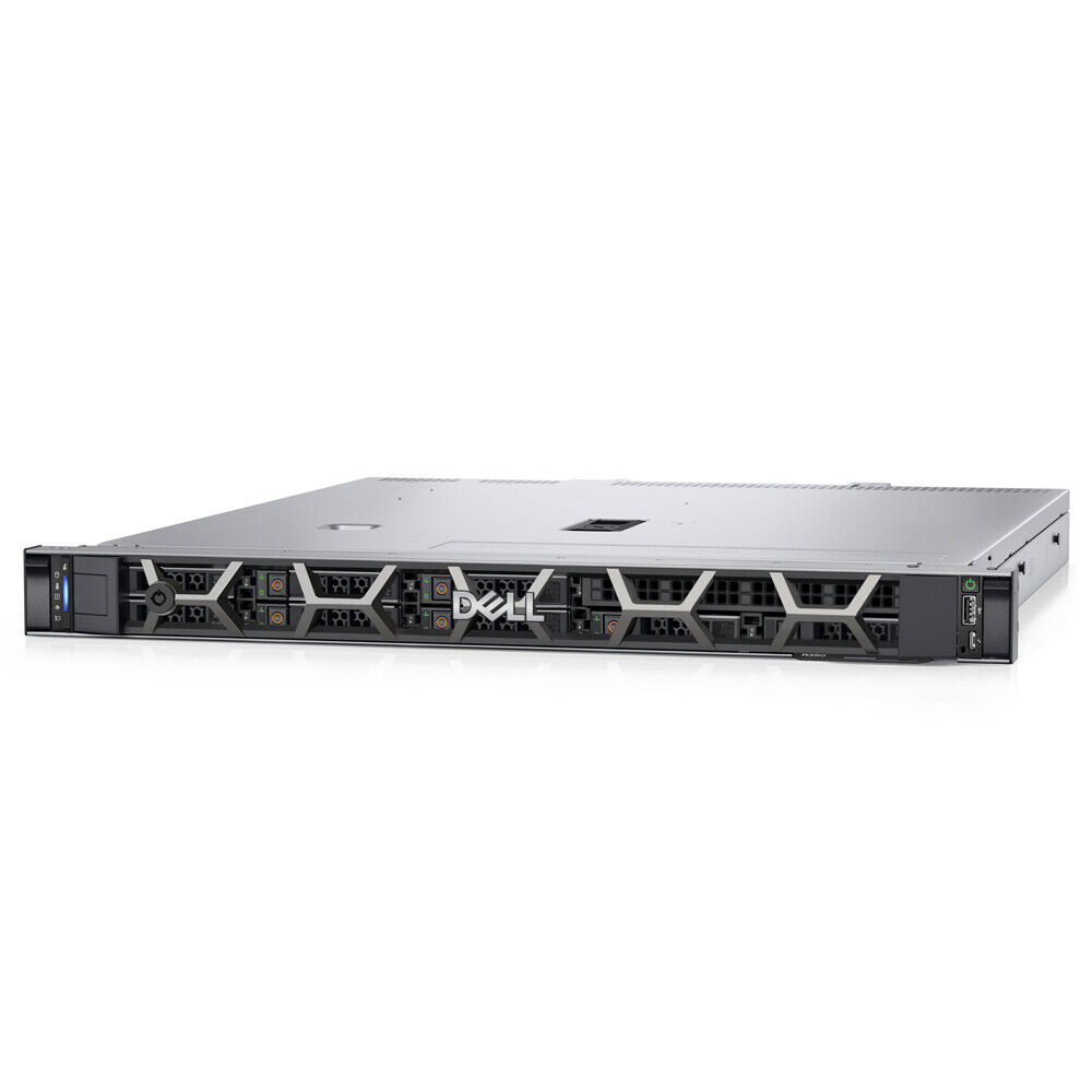 Dell EMC PowerEdge R350 Server 1x E-2374G 4C 16GB 2x 480GB SATA SSD
