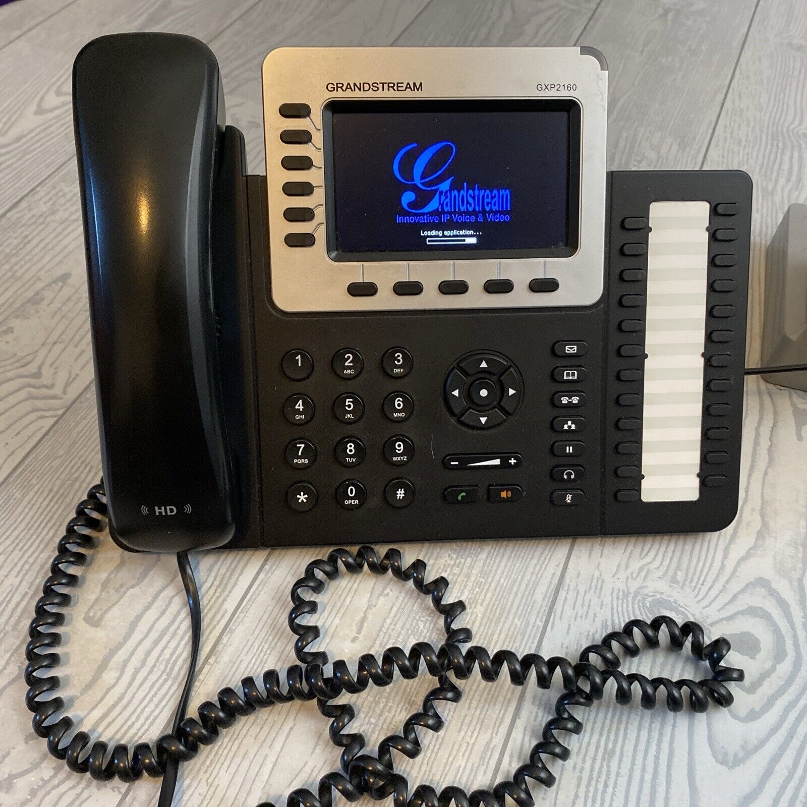 Grandstream GXP2160 Enterprise HD 6 Line VoIP Phone - Black