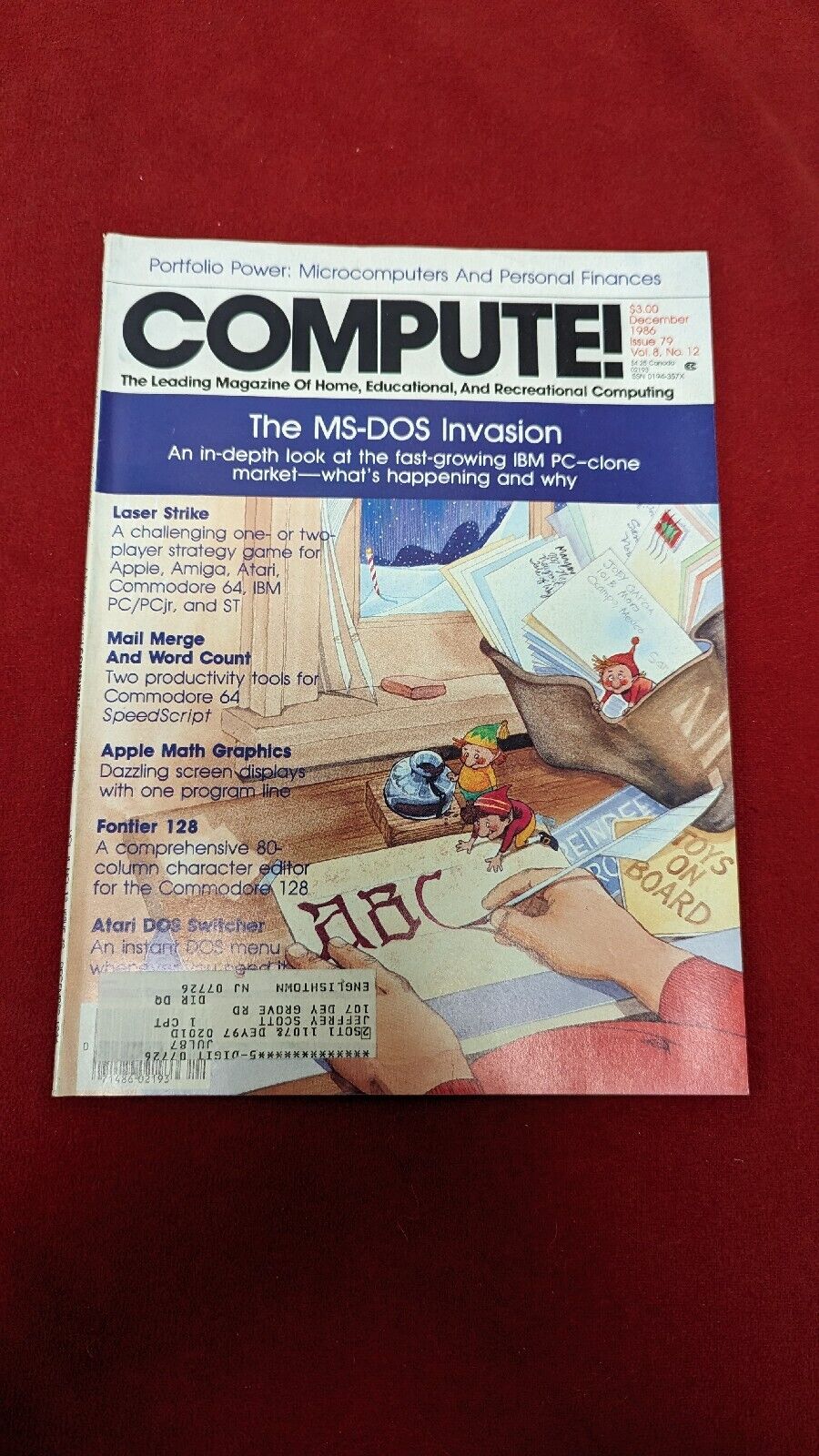 Compute Magazine Commodore Atari 64/128 Computer Magazine December 1986